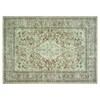 Goideal Washable Entry Rug, Green Small 2x3 Area Rugs, Indoor