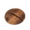 ZhenSanHuan Natural Wooden Wok lid/Cover Kitchen Tool, Pot Cover (28cm/11inch)