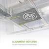 ASD 13 Inch New Construction Mounting Plate with Asymmetric Round