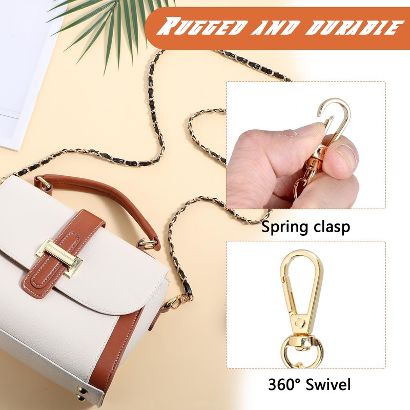 Telooco Leather Bag Strap Black Bag Strap for Changing 120