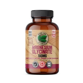 Pure Lab Vitamins Magnesium 100mg – 150 capsules - Supports Muscle Function