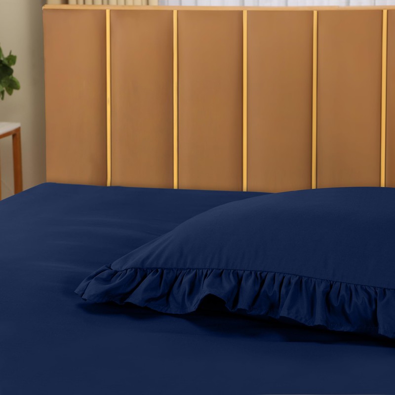 Utopia Bedding Ruffle Duvet Cover - Single Duvet Cover Set