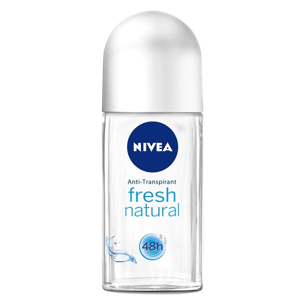 Nivea Fresh Natural Roll-On Deodorant Pack of 3 x 50 ml