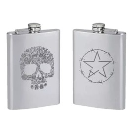 Like Shop Licorera De Bolsillo Grabado Láser, Anfora Personalizada