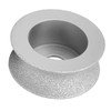 7.3cm Brazed Diamond Grinding Wheel Concave Abrasive Wheel for Stone