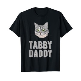 Orange Tabby Cat Ginger Kitten Cat Lover Funny Tabby Daddy Men Women T-Shirt