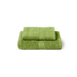 Caleffi Set 2 Asciugamani Viso e Ospite 40x60 + 55x100 cm 100% Cotone