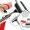 com-four® Camping Hammer with Peg Extractor - Tent Hammer with
