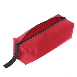 Zippered Canvas Tool Bag - Multi-Purpose Heavy Duty Tool Pouch Tote Bags for Men/Women - Smart Assorted Colored Storage Organizer, Large/Small