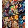 5 Super Rare SR Dragon Ball Super Cards - Gold