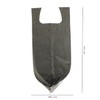 Bin Liners with Carry Handle, Grey, 95% Recycled Material (Grey