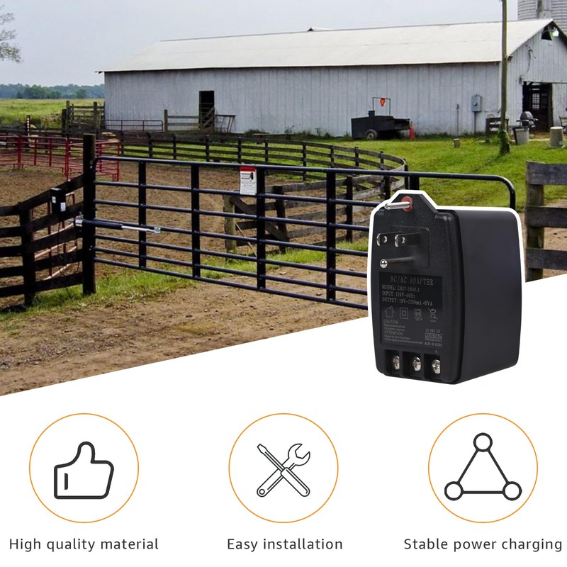 Lusperi RB570 18V 2.2A Gate Opener Transformer, Compatible with GTO/Mighty