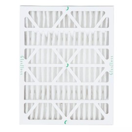 Glasfloss 4" Inch Glasfloss ZL MERV 10 Pleated Air Filters for AC & Furnace.  Case of 6 - 16x20x4