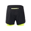 Lixada Men's 2 in 1 Running Shorts Quick Dry Breathable