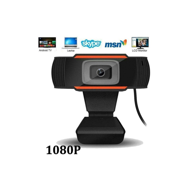 J41S USB 1080P Webcam Autofocus with Microphone, 5 Megapixel Full