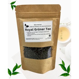 MOIN VIETNAM Detox Tea Royal Green Tea from Vietnam 100% Natural Vegan Gluten Free Lactose Free Stand Bag 50 g Approx. 25 Cups Detox Treatment 14 Days