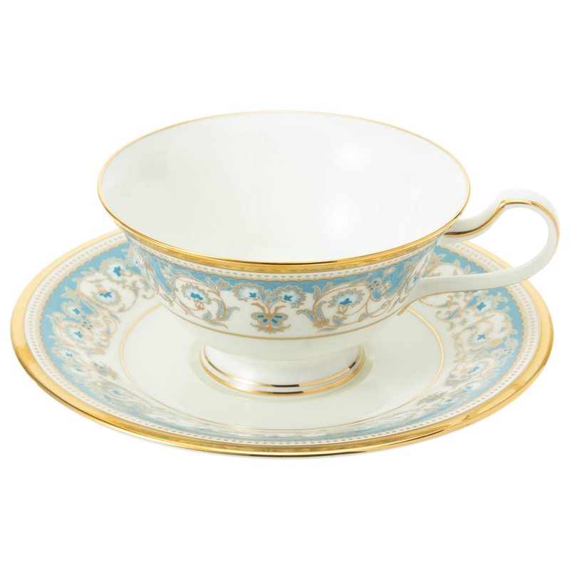 Noritake Y59587/H-469 Noritake Cup & Saucer (For Both Coffee/Tea), 8.7