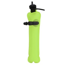 Mini Scuba Diving SMB Surface Marker Buoy Waterproof Nylon Bright Color High Visibility Diving Float Buoy for Underwater Activities Fluorescent Yellow