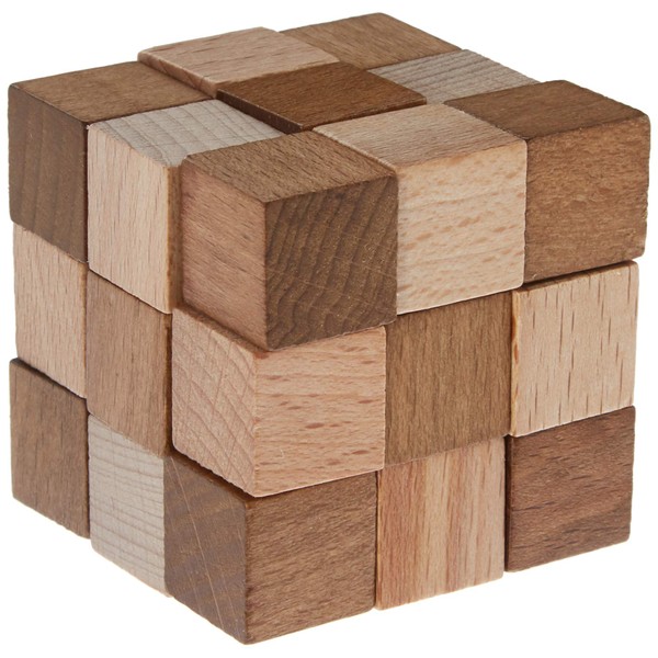 Project Genius TG009 Brain Teaser Puzzle, Wooden