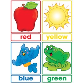 Scholastic Classroom Resources Colors and Shapes Bulletin Board (0545653657)