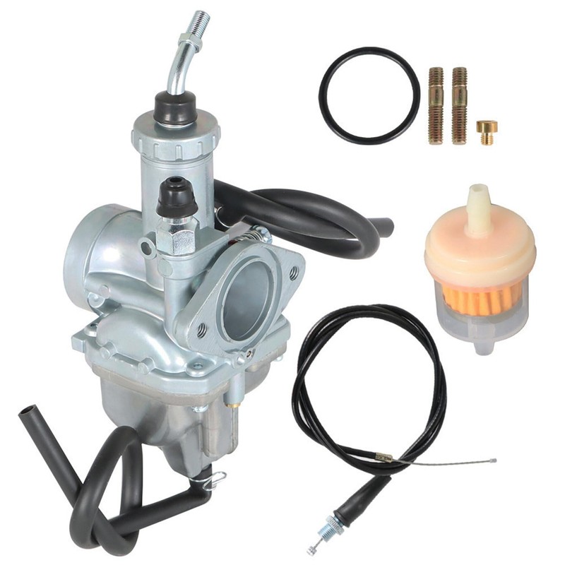 Silscvtt Carb Carburetor With Throttle Cable Replacement for Yamaha Breeze