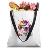 Awesome Rainbow Sunglasses Horse & Horn Cute Pony Tote Bag