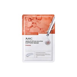 [Home Shopping Latest Award] AHC Pure Cotton Mask Pack Absolute Return Firming 25 sheets / [홈쇼핑 최신상] AHC 순면 마스크 팩 앱솔루트 리턴 퍼밍 25매