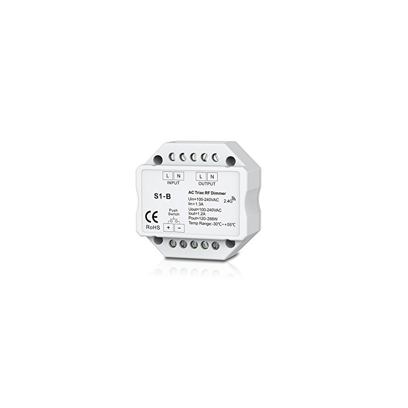 100-240VAC AC Triac RF Push Dimmer and Switch Knx-N Bus
