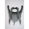 Mustaches Self Adhesive, Novelty, Viking Dwarf Fake Beard, False Facial