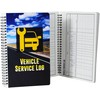 CardNoter Vehicle Maintenance Log with Pocketed Storage for Insurance Info,