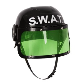 Funny Party Hats Swat Helmet for Kids - Police Dress Up Costume Hat