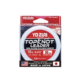 Yo-Zuri Topknot 30 yd Sinking Leader, Natural Clear, 10 lb