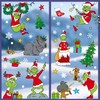 165 PCS Christmas Window Clings for Glass - Double-Sided Static