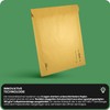 Netuno Pack of 10 Air Padded Envelopes Brown D/14 200