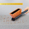 PHYEX 1-Pack 17" Heavy Duty Metal Dust Pan with Cleaning