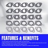 OXCANO 25 PCS Predator 212 Carb Exhaust Intake Gasket Kit
