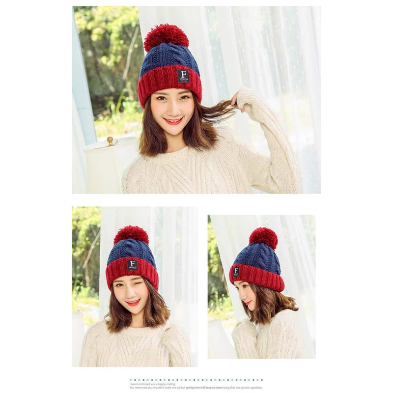 LangSheng Women's Knit Hat, Cap, Cute Hat, Stretchable, Fashionable, Cold