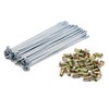 X AUTOHAUX 36 Sets Wheel Plated Spoke 150mm Length with
