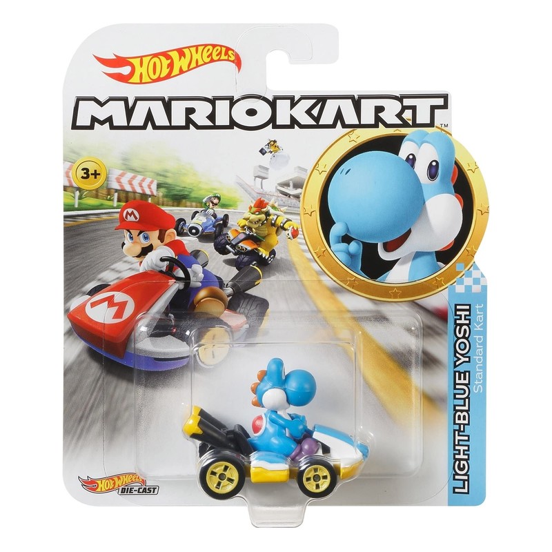 Hot Wheels Car Mario Kart Mod Assorted Scale 1:64