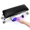 Big Arm Rest for Nails Cushion, Microfiber Leather Hand Rest