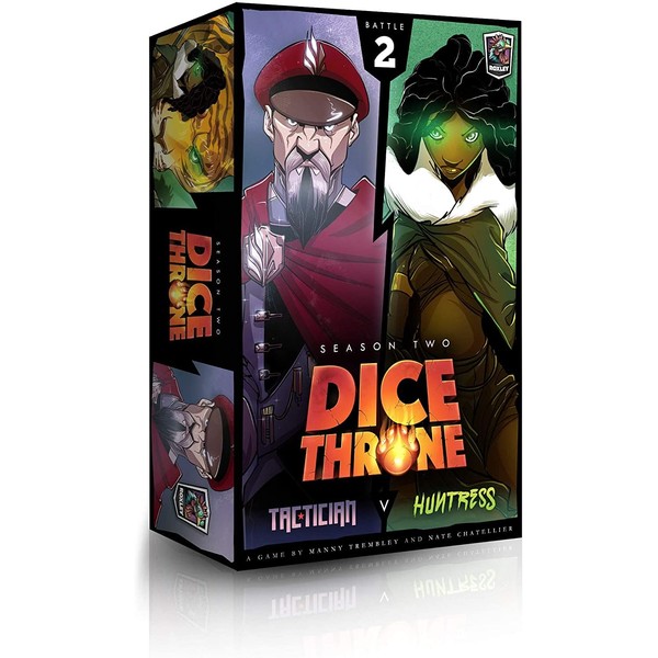 Huntress Vs Tactician - Dice Throne: Season Two Board Game