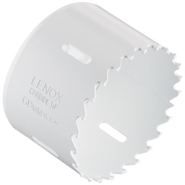 Lenox 3024343CT 43 Carbide Tipped Hole Saw, 2-11/16-Inch or 68mm