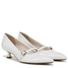 LifeStride Womens Madelyn Pump White Patent 9 M