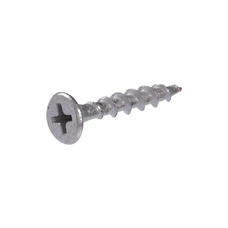 Hillman 47686 Galvanized Phillips Drive Deck Screw, 6 X 1-1/4-Inch,