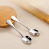 6Pcs Tiny Stainless Steel Spoons Mini Condiment Spoons Small 304
