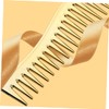 PACKOVE 3pcs Hair Cutting Comb Wide Tooth Comb for Curly