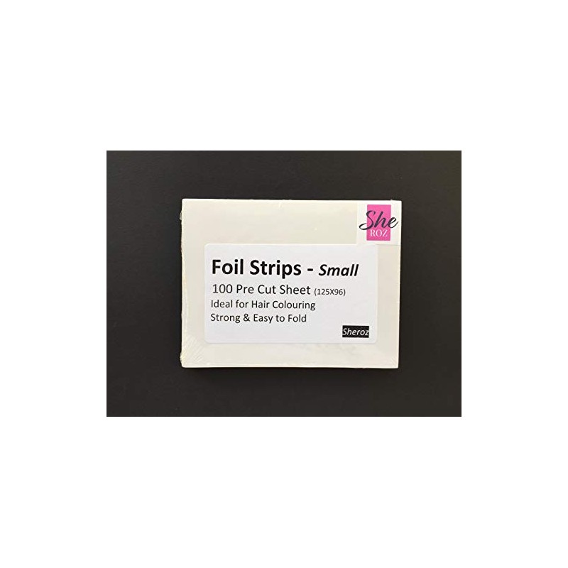 Pre Cut Foil Strips For Hair Colouring, Tinting & Dyes