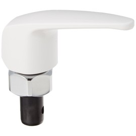 SANEI (Sanei) Single Lever Single Faucet Upper Part, One-Touch Water Flow and Stop, Infection Control Measures, W24 Thread 20, White, Easy Replacement, Made in Japan, PR171-13