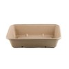 [300 Pack] 34oz Compostable Eco Friendly Container Trays - Rectangular