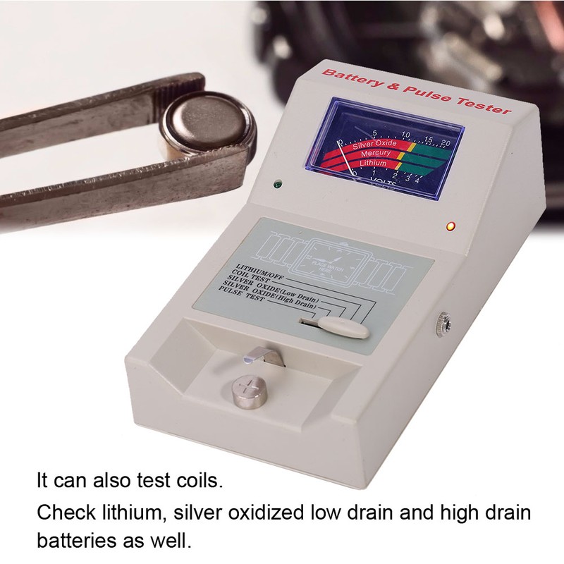 Quartz Watch Analyzer Detector Battery & Pulse Tester Watch Repair